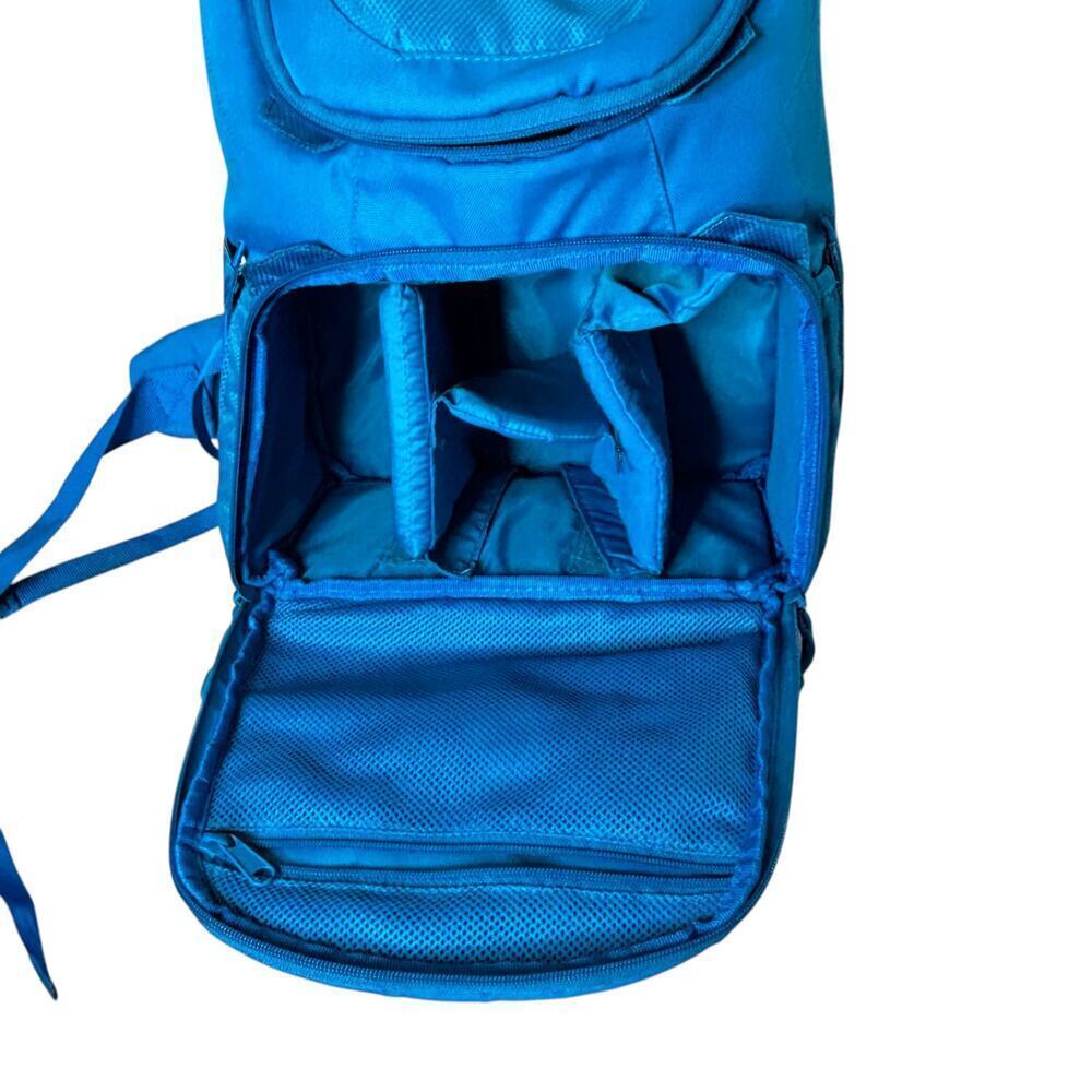 Tenba Camera Backpack Bright Blue Padded Photography Gear Bag - Picture 4 of 8